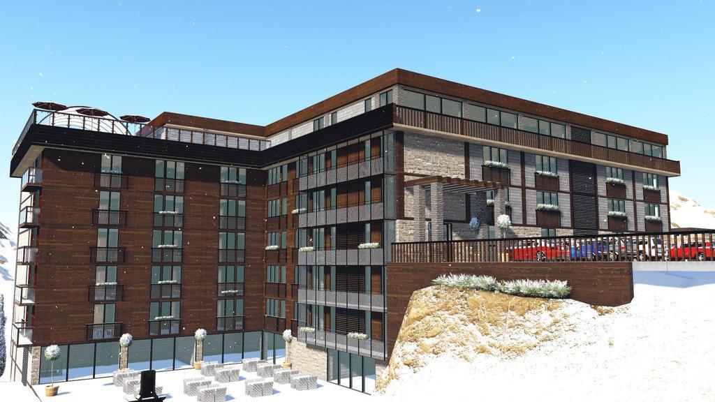 Kato'S Aparthotel Gudauri Mgzavrebi ภายนอก รูปภาพ